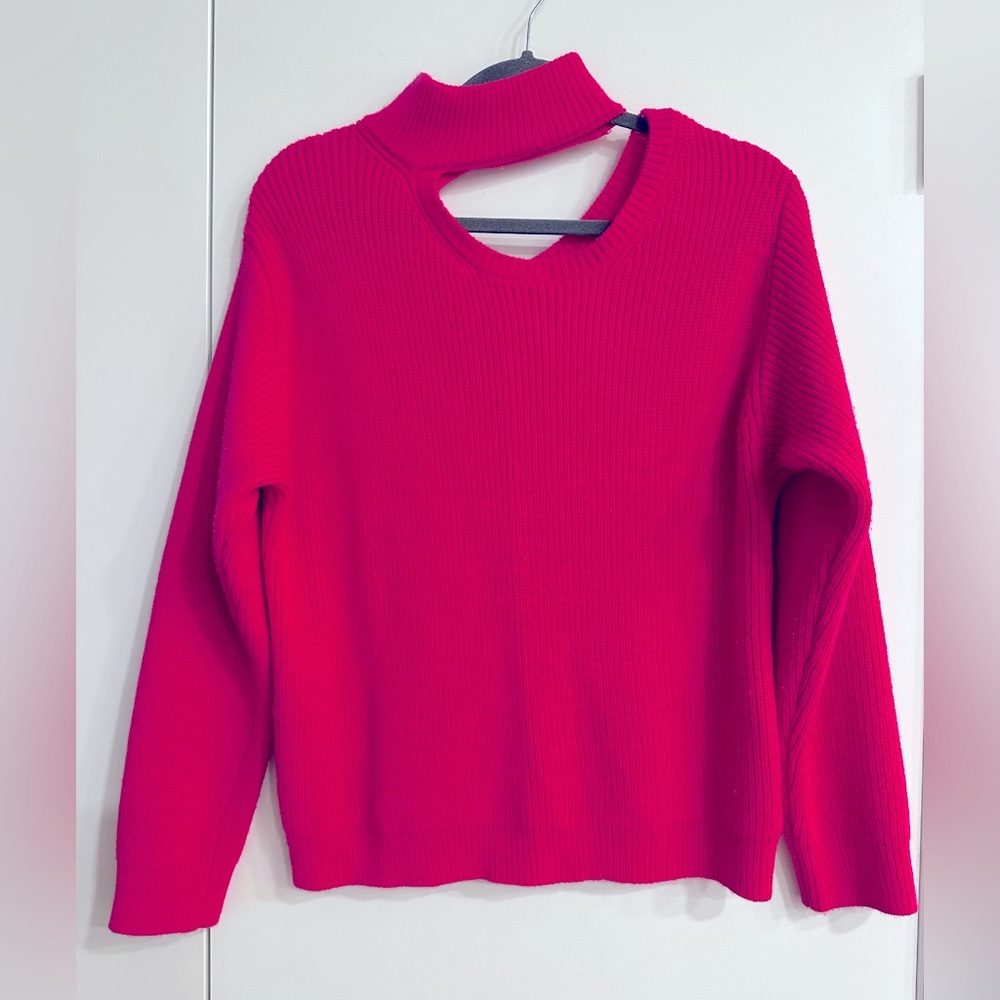 WAYF BARBIE PINK SWEATER